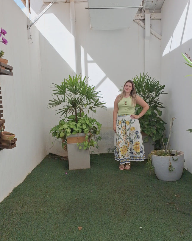 SAIA FARM ESTAMPADA FLORAL EMILIA