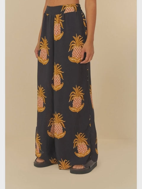 CALCA FARM PANTALONA AMALFI ABACAXI