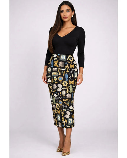 Saia Farm Midi Reta Bibelo