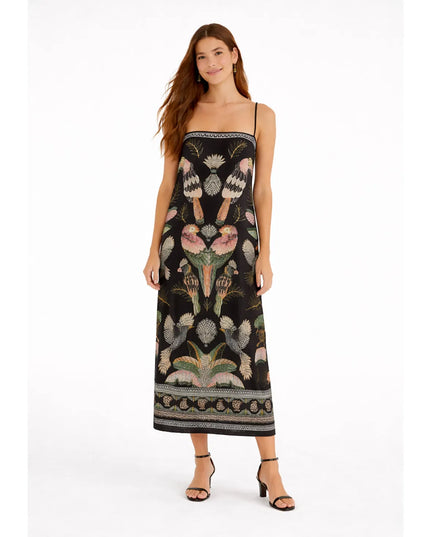 Vestido Farm Longo Recanto dos Passaros