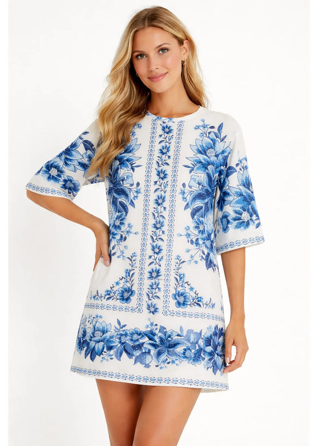 Vestido Farm T-shirt Big Fruta de Verão