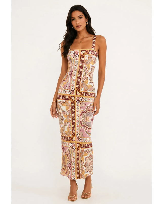 Vestido Farm Midi Sophie