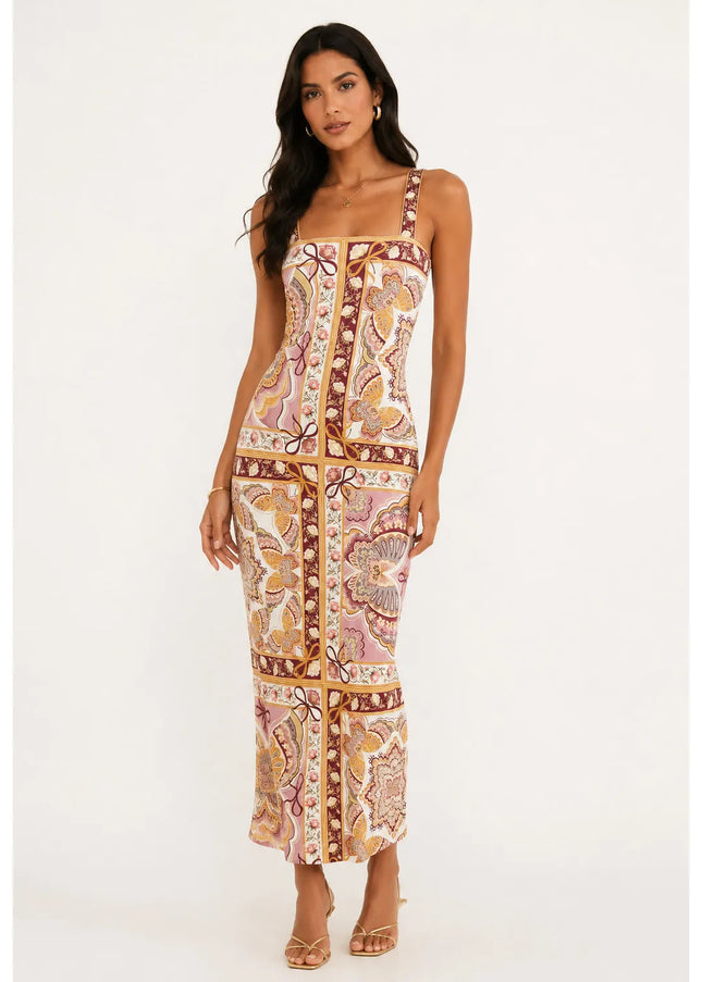 Vestido Farm Midi Sophie