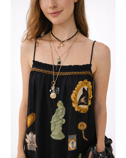 Vestido Farm Longo Bibelo