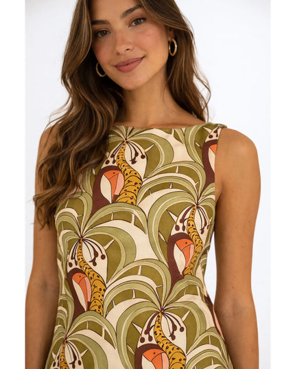 Vestido Farm Curto Bananada de Tucano