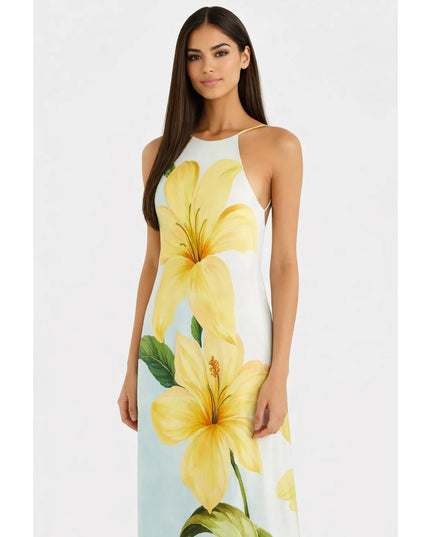 Vestido Farm Longo Floral Samanta