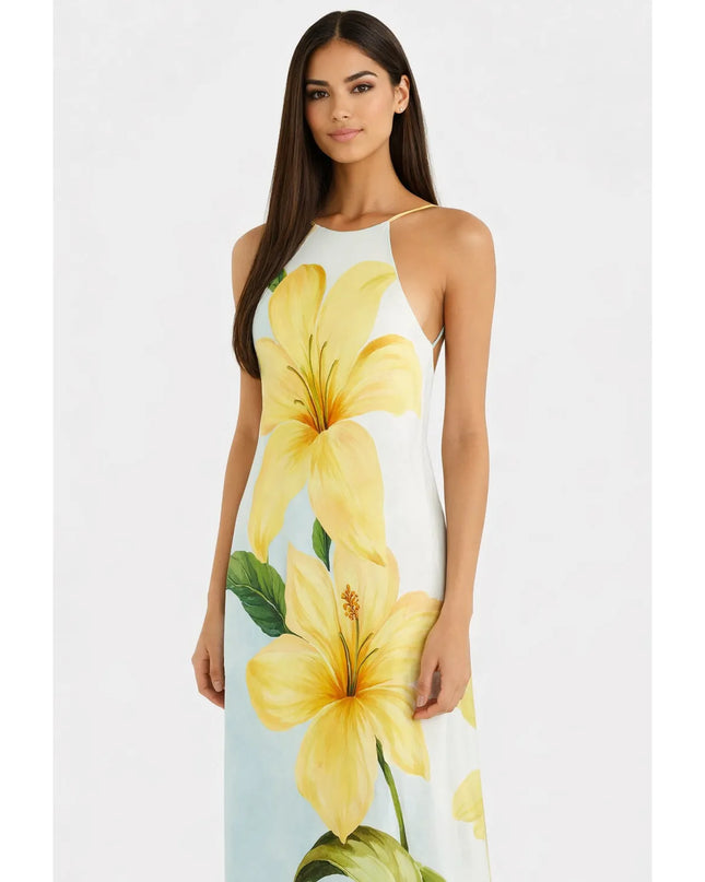 Vestido Farm Longo Floral Samanta