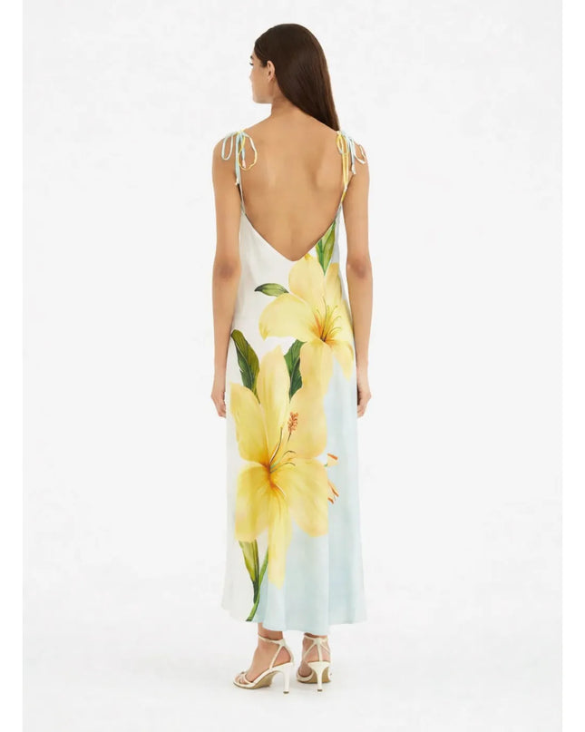 Vestido Farm Longo Floral Samanta