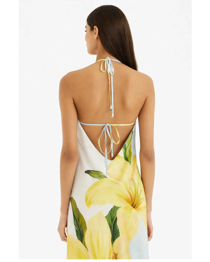 Vestido Farm Longo Floral Samanta