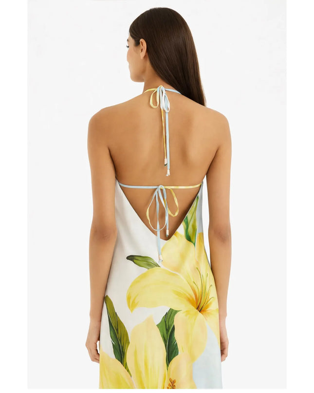 Vestido Farm Longo Floral Samanta