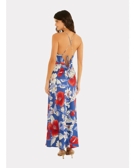 Vestido Farm Cropped Floral Vera