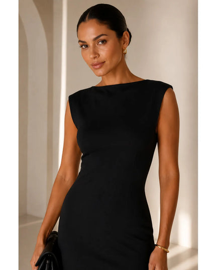 VESTIDO FARM CROPPED DECOTE RIB