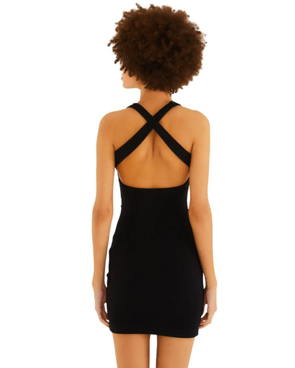 Vestido Farm Curto Decote Costas