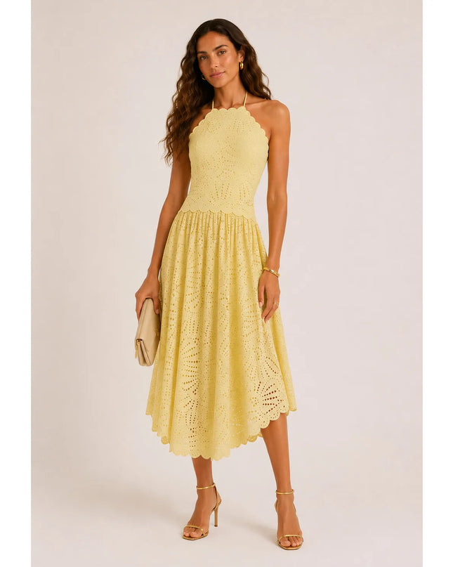 Vestido Farm Laise Frente Única Copabanana