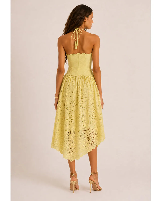 Vestido Farm Laise Frente Única Copabanana