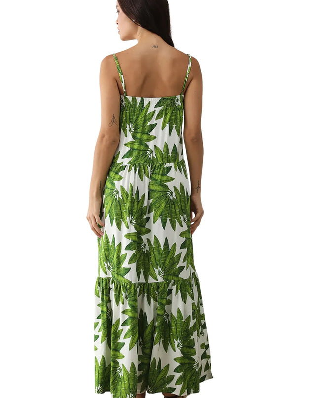 Vestido Farm Reto Estampado Off White