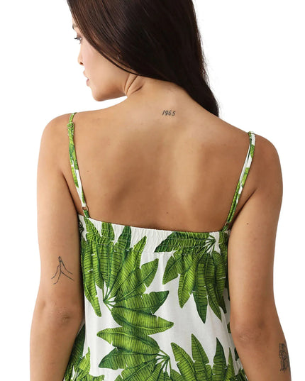 Vestido Farm Reto Estampado Off White